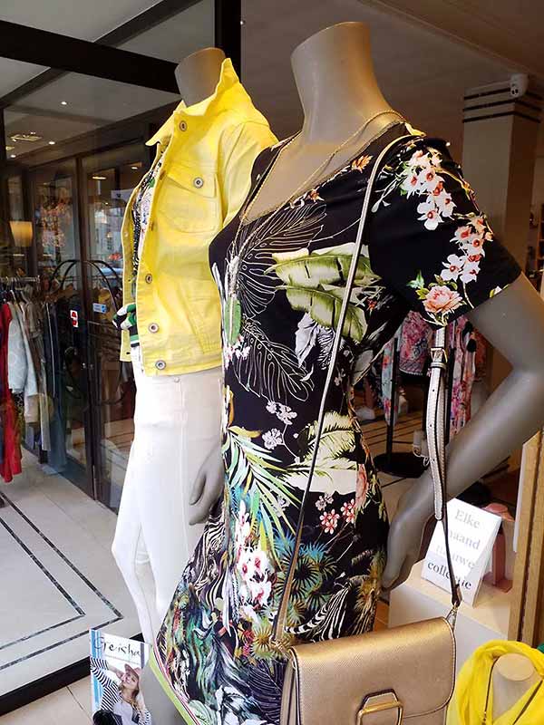 Etalage collectie dames lente / zomer 2019