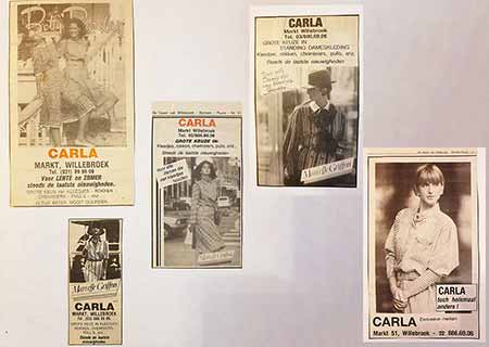 CARLA reclames uit de sixties tot nineties