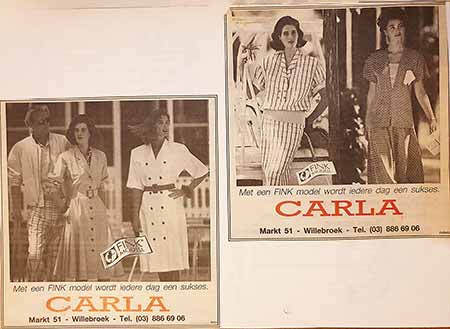 CARLA reclames uit de sixties tot nineties