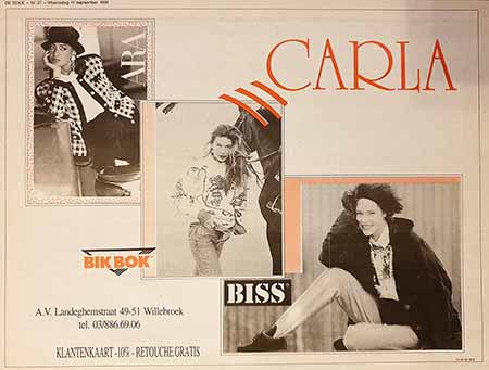 CARLA reclames uit de sixties tot nineties