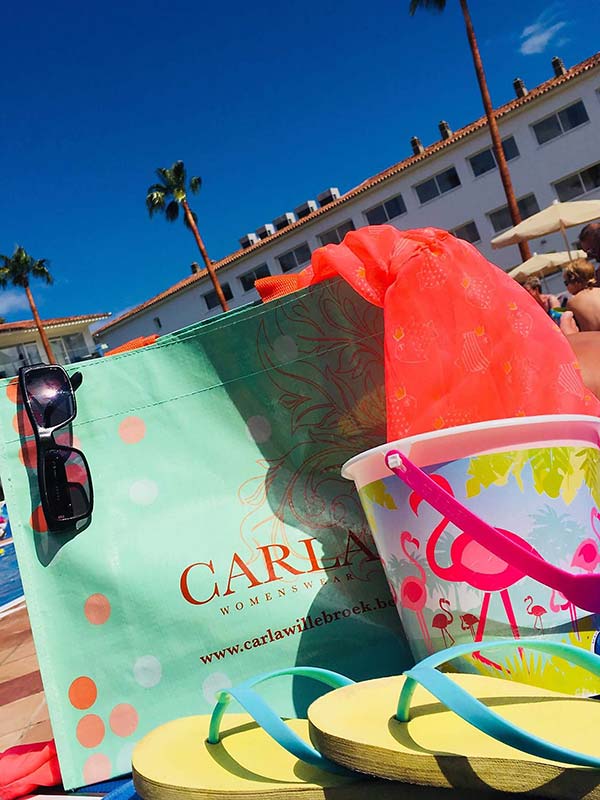 CARLA's shopping bag reist de wereld rond