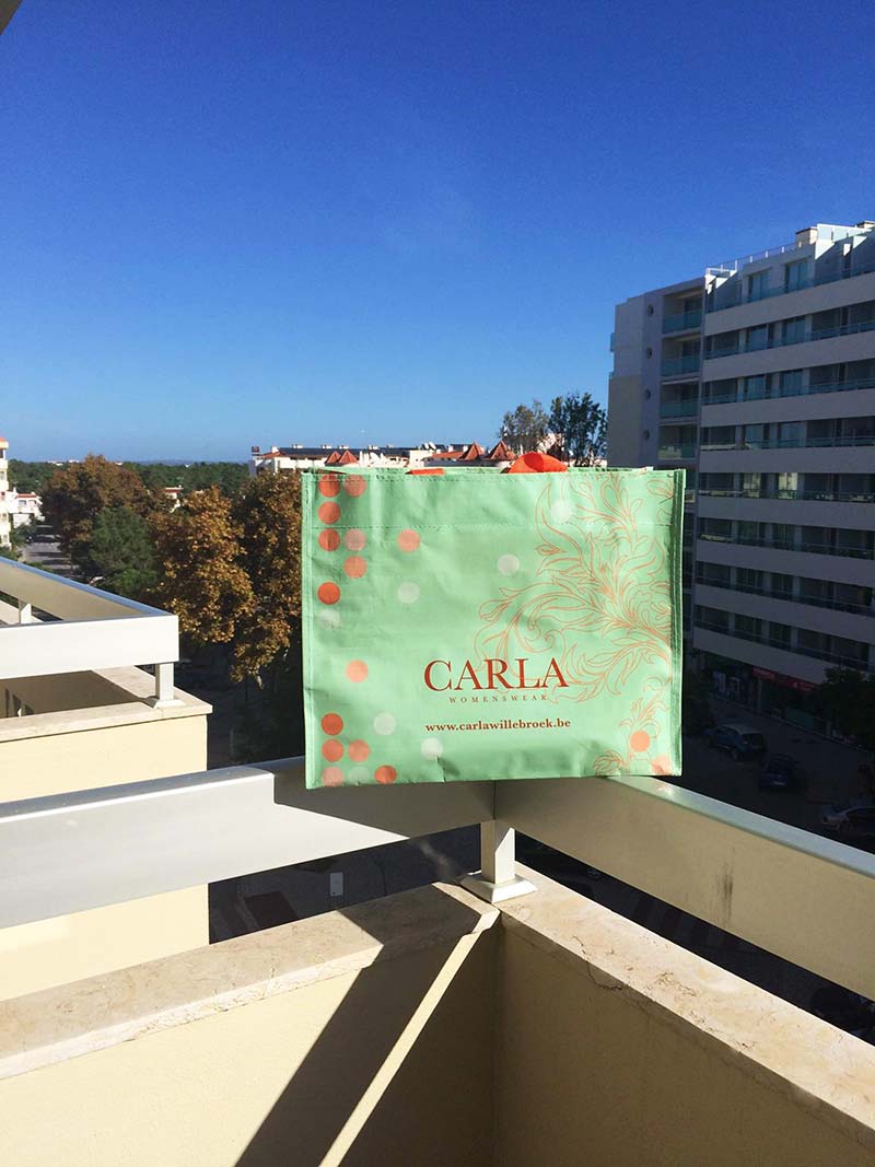 CARLA's shopping bag reist de wereld rond